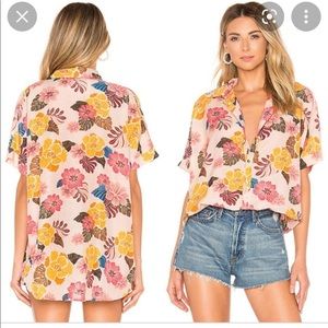 Acacia Swim Mombasa top in Retro Paradise Size S